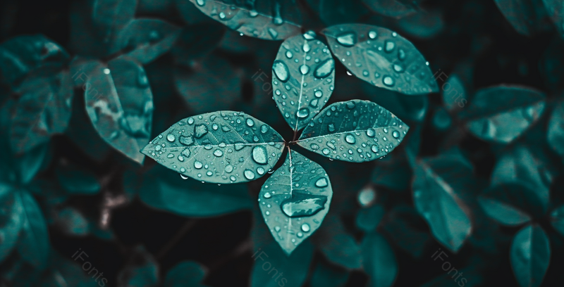 雨里的植物海报设计背景广告设计素材元素绿色的叶子清晰的摄影图,高清,摄影图,摄影图片,图片大全,摄影图免费下载